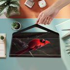Case for Samsung Galaxy Tab S10 FE Plus 13.1 Inch 2025 Model (SM-X620/X626),Card Slot PU Leather TPU Case Pen Holder Auto Wake Sleep,Red Cardinal Bird - Image 2