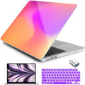 Batianda LumiArt Case for MacBook Air 13.6" M2-M5 Chip, Sunset Gradient by Batianda