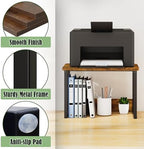 MARTY Printer Stand for Desk, Desktop Shelf Printer Riser for Home Office - Image 6