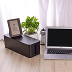3 Pack Cable Organizer Box, Cable Management Box for Surge Protector - Image 7