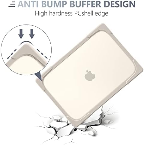 Batianda Heavy Duty Case for MacBook Air 13 Inch 2018-2020, Khaki - Image 5