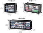 IRIS USA 26-Drawer Teacher Toolbox, Stickers, Markers, Made in USA, Black - Image 4