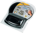 Fellowes Easy Glide Gel Mouse Pad Wrist Rest - Black (93730) - Image 3
