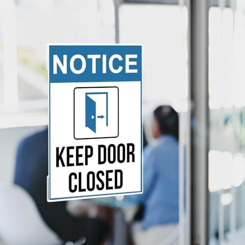 EHWINE Acrylic Sign Holder 8.5 x 11 Wall Mount, 3 Pack Horizontal Display - Image 6