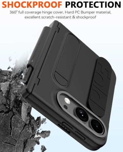 for iPhone Ultra Case with Pen Holder & Stylus & Finger Strap Black - Image 6