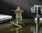 Roman Praetorian Warrior Knight Pen Holder Desk Ornament Bronze - Image 5