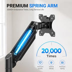 GRIFEMA Gas Spring Monitor Mount for 13-32", Single Monitor Arm - Image 5