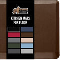 GORILLA GRIP Cushioned Antifatigue Kitchen Mat for Floor, 70x24, Brown by GorillaGrip