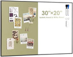 ARCOBIS Cork Board White Board Combo for Wall by ARCOBIS