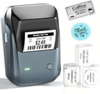 NIIMBOT B1 2 Inch Thermal Label Maker with 3 Tapes for Phones & PC, Blue by NIIMBOT%C2%AE
