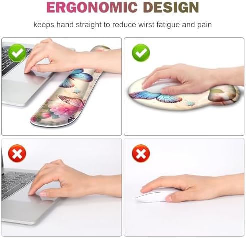 Gaming Mouse Pad, Large Desk Mat, 4in1 XXL Mousepad Cute Desk Pad Protector - Image 4
