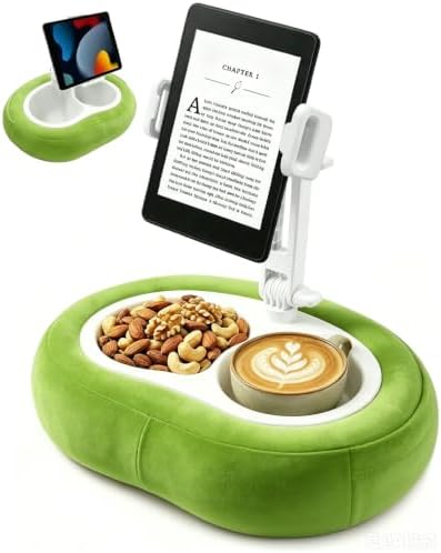 Miledi Tablet Pillow Stand for Bed with 360° Rotating Holder, Green by Miledi