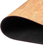 Corkor Cork Desk Pad – Table Mat - Vegan Leather – Cruelty Free – Eco Friendly - Light Brown - Image 4