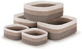 Storage Baskets for Shelves, 5 Pack, 2 Sizes Organizer Bins by Unknown