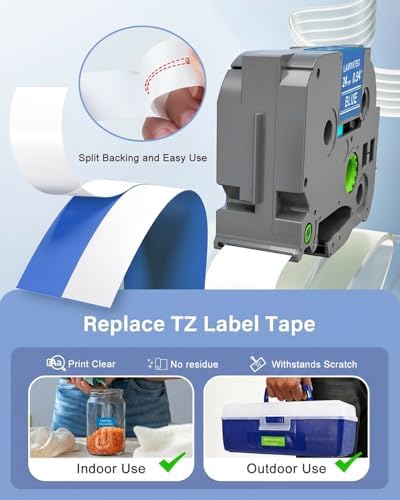 24mm TZ Tape Replacement for TZe Tape 24 mm 0.94 P-Touch TZe Laminated - Image 4