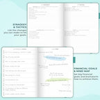 Clever Fox Budget Planner Pro with Cash Budgeting Envelopes, Turquoise - Image 3