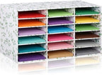 Fuutreo 1 Pc Classroom Construction Paper Storage,Eucalyptus by Fuutreo