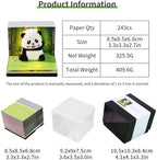 3D Calendar 2027, 3D Creative Time Piece Calendar 2027，Daily Tear-Off Memo Pad with Light, Paper Carving Desktop Decoration, 3D Art Calendar Memo Pad,Unique Holiday Craft Gift - Image 7