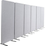 VIVO Gray Freestanding 145 x 66 in Privacy Panel, PP-KIT-T145G by VIVO