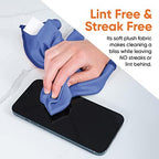 Superio Microfiber Window Cleaning Cloth, Mirror & Glass Miracle Cloth Lint & Streak Free, Washable, Large Eco-Friendly for Cars, Tv Screens, Glasses, Cleans with Plain Water (14x16), 8 Pack - Image 4