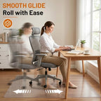 Clear Office Chair Mat for Hardwood Floors, Heavy Duty Protector - Image 5