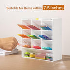 BEYGORM Acrylic Vertical Marker Organizer for 150 Markers, Desk Orgaizer - Image 3