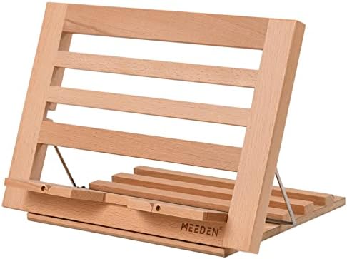 MEEDEN Book Stand with Page Holder Clips: 13.39" x 9.25" Cookbook Holders by MEEDEN