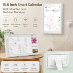 15.6 Inch Digital Calendar Wall Touch Screen, Smart Family Calendar & Chore Chart for Kids, 1080P Full HD Electronic Planner, Digital Picture Frame, Wall & Desk Mountable - Image 6
