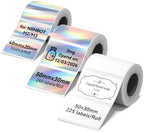 NIIMBOT M2/M3 Thermal Transfer Labels 3 Rolls Pack,Only for NIIMBOT M2/M3 by NIIMBOT%C2%AE