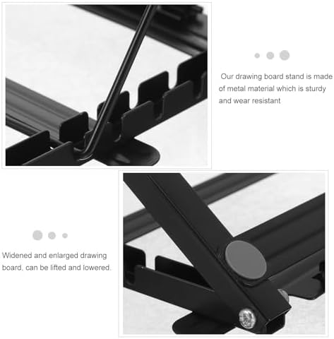 SHINEOFI A4 LED Light Box Stand Tracing Board with Metal Holder, Portable Artist Drawing Supply for Animation and Painting, Professional Copy Board for Sketching and Tattoo - Image 4