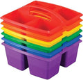 Really Good Stuff Four-Equal-Compartment Caddies with Handles by ReallyGoodStuff