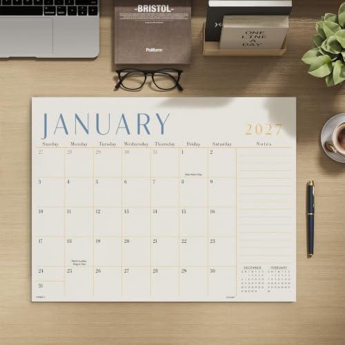 Jotsome Large Desk Calendar 2026-2027, Academic Desk Calendar - Image 6