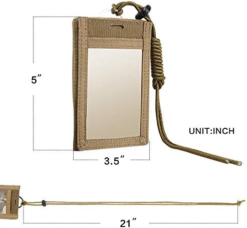EXCELLENT ELITE SPANKER Tactical ID Card Holder Adjustable Neck Lanyard - Image 2