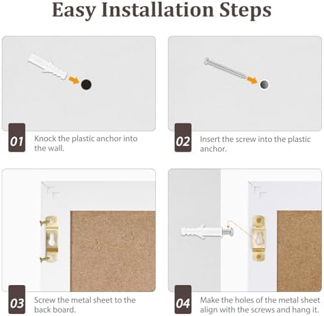 DOLLAR BOSS Bulletin Boards with Linen, 24"x18" Pink Cork Board, White - Image 5