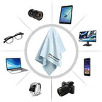 Elite Tech Gear The Most Amazing Microfiber Cleaning Cloths - Perfect for Cleaning Eyeglasses and All Electronic Device Screens, & Delicate Surfaces - Image 4