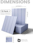 Fluxynara 48" x 36" Large Felt Bulletin Board，Lavender - Image 2
