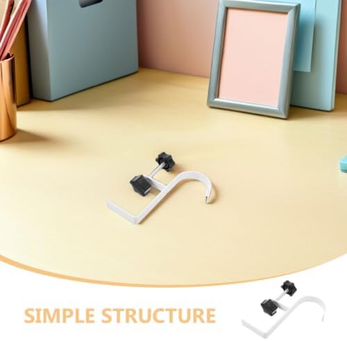 4pcs Portable Desk Mount Bag Holder Hook Clamp for Purses and Handbags - Image 7