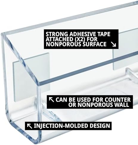 Azar Displays 252016 Business Card Pocket With Adhesive Tape Card Holders (pack of 10) - Image 7