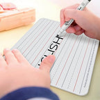 Dry Erase Boards, 6 Pack 9”x12” Magnetic Double Sided Portable Personal Small Whiteboards with Lines, Include 6 Markers, 6 Erasers, 6 X 52 Foam Letters for Kids, Students, Teachers Classroom School - Image 6