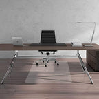 FuturHydro Chair Mat for Hardwood Floor, 30" x 48" Clear Anti-Slip Computer Desk Chair Floor Mat, Easy Glide, Transparent Mats for Office, Home and Gaming Floors (Rectangle) - Image 3