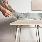 LAMINET - Deluxe Cushioned Heavy-Duty Table Pad Protector for Dining Room Table - 70" x 70" Square Waterproof Vinyl Table Padding Under Tablecloth Cover for Rectangular Square Tables - Image 6