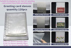 Greeting Card Organizer & Storage,Christmas Card Book,120 Sleeve - Image 5