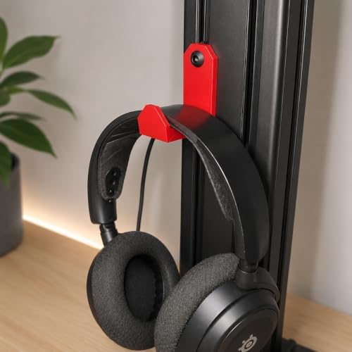 2 Pack Sim Rig Stands, Headphone and VR Headset Stands，Black - Image 2