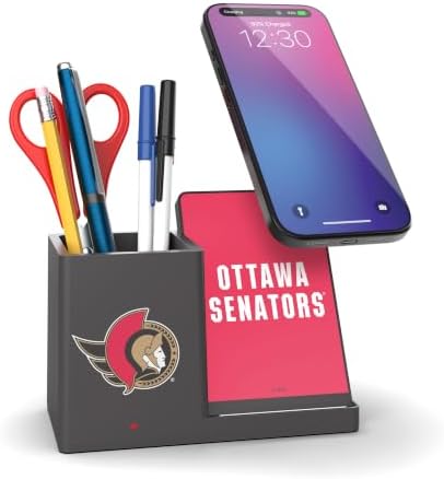 SOAR NHL Wireless Charger and Desktop Organizer by SOAR