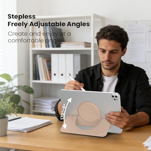 Nillkin Flexwing Adhesive Tablet Stand, 0.14in Invisible Slim iPad Holder - Image 6