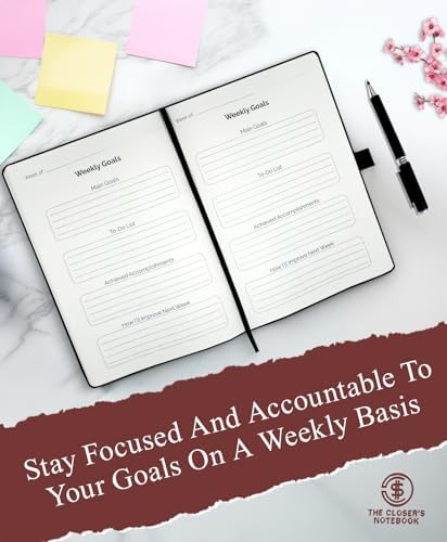 The Closer's Notebook: Sales Journal & CRM Planner for Sales Reps — Prospecting, Lead Tracking, Follow-Ups & Goal Setting - Image 5