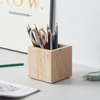 Real Luxurious Natural Marble Toothbrush Holder & Makeup Brush Organizer - Image 6