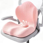Ergonomic Seat Cushion with Back Support, Pink by Unknown