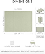 Fluxynara 47.2" x 35.4" Large Bulletin Board, Sage - Image 2