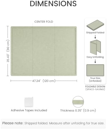 Fluxynara 47.2" x 35.4" Large Bulletin Board, Sage - Image 2